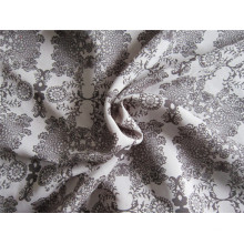Composto Fios Imitação Silk Satin tecido com impressão (XSC002))